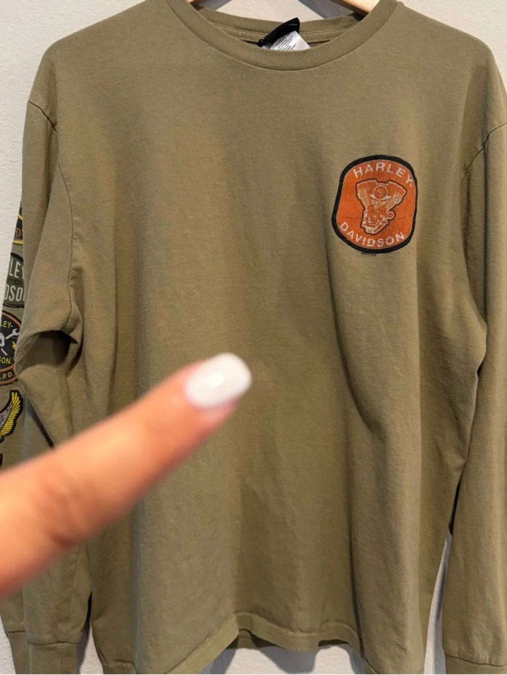 Harley-Davidson Long Sleeve Double Sided Graphic Tee - Honolulu, HI - Picture 5 of 10